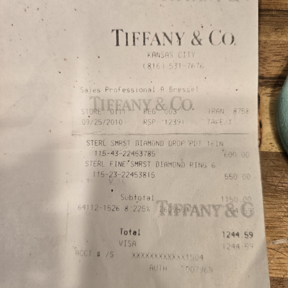Tiffany & Co. Silver Mesh Ring - Picture 2 of 7
